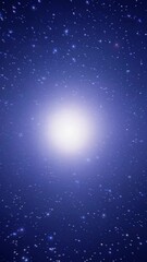 Wall Mural - radiant starburst flares: cosmic expansion in deep space journey