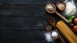 © Nenone - Gourmet Spices and Herbs on Rustic Wooden Surface, Rustic wooden table with spices and herbs