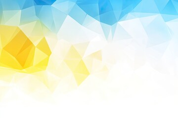 Poster - abstract geometric background with vibrant colors