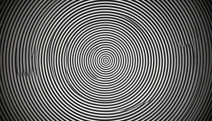 Poster - Dynamic circular patterns abstract art digital imagery monochrome environment high-contrast viewpoint visual concept