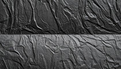 Poster - Textured black paper studio abstract photography indoor close-up visual art