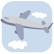 © Sophia - vector illustration of airplane