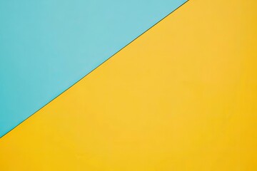 Poster - Two-color diagonal background