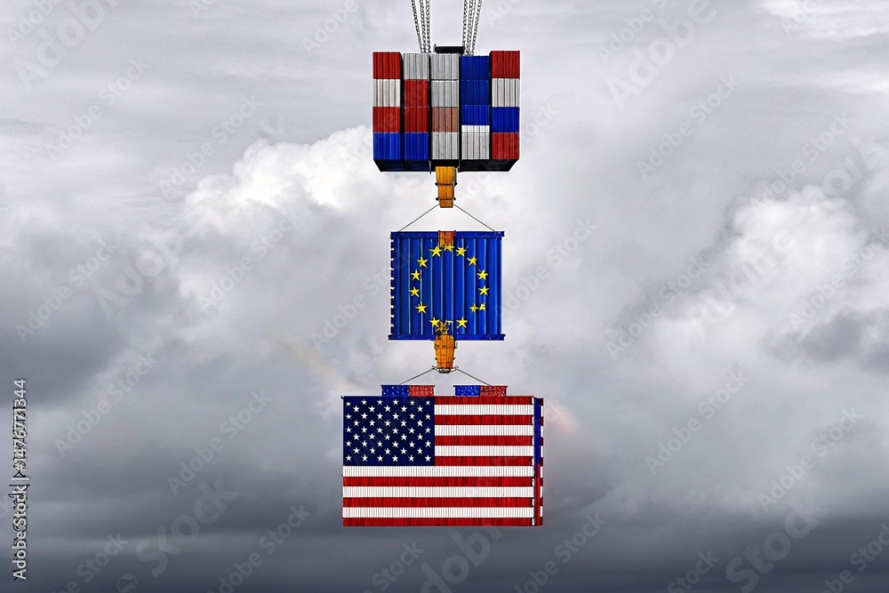 EU US Tariffs and European Union tariff trade war with the United ...