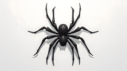 halloween spider vector symbol icon design for festive decorations and graphic designs