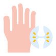 © SAMDesigning - Rheumatoid Factor icon vector image. Can be used for Medical Tests.