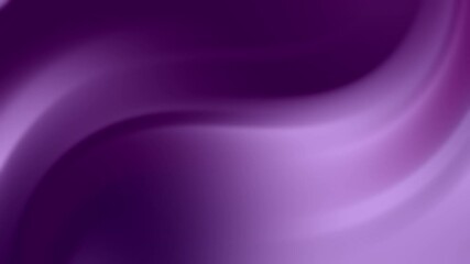 Poster - Wavy purple and violet abstract background with smooth gradient and flowing shapes.