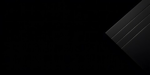 Wall Mural - modern black silhouette of a stacked rectangular design with minimalist aesthetic