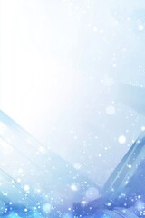 Poster - Abstract light blue background with glittering bokeh effect, soft focus, elegant design, bright and airy, studio shot