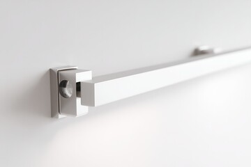 Poster - minimalistic 3d rendering of sleek modern furniture accessory showcasing intricate details in close-