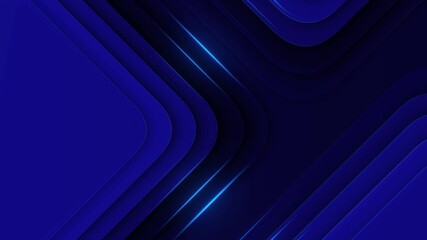 Wall Mural - This stock motion graphics video includes a clip of a Blue Abstract Flow Loop