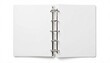 © penpak - Elegant white book with metal ring, perfect for notes, journaling, and creative inspiration