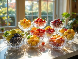Aufkleber - fruit in a glass