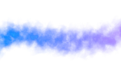 Wall Mural - transparent color smoke explosion effects background graphics. colorful clouds cutout, fog and steam