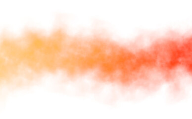 Wall Mural - transparent color smoke explosion effects background graphics. colorful clouds cutout, fog and steam