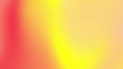 Poster - A soft gradient background blending warm yellow, orange, and red tones for a bright abstract effect.