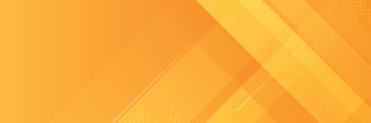 Poster - banner background. full color, orange gradation and effect geometry