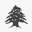 © Tatiana - Lebanese cedar icon. National symbol of Lebanon country. Vector illustration
