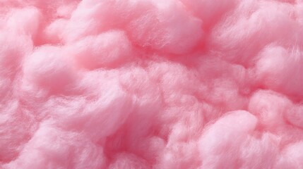 Poster - Pink cotton candy background, candy floss texture