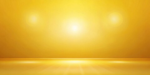 Poster - Illuminated Golden Room A Versatile Background for Product Displays and Graphic Design Projects