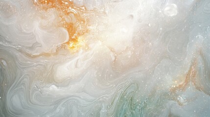 Poster - Ethereal abstract white background digital art minimalistic design soft textures conceptual creativity