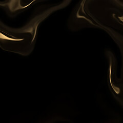Poster - black satin background