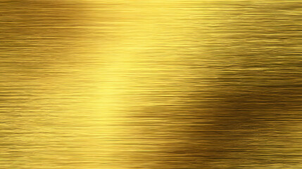 Poster - golden texture: a close-up shot showcases a radiant gold texture, its surface brushed with subtle st