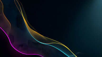 Poster - Abstract flow of light