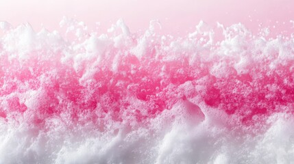 Poster - Horizontal background of pink and white gradient with soft grainy spray texture