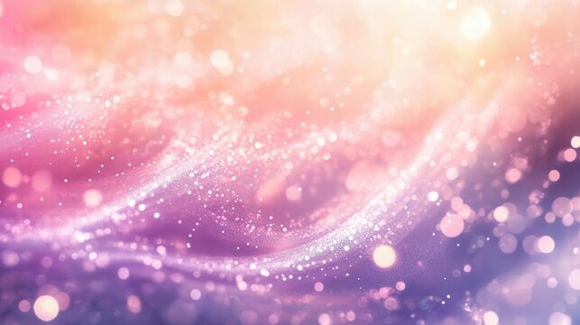 Ripples swirl dream, shimmers prism the background