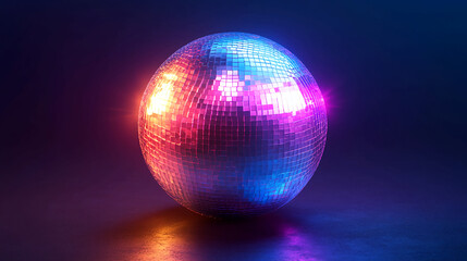 Poster - Disco ball mirror ball party ball dance ball shiny ball retro ball night club ball celebration ball