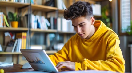 Laptop screen showing educational content for young learners