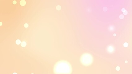 Wall Mural - light yellow wallpaper with blurred pink and yellow background and simple white motion blur particle