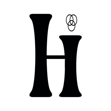 Letter hi Vector Logo Design	
