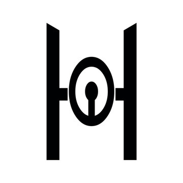 Letter hq  vector Logo Design.