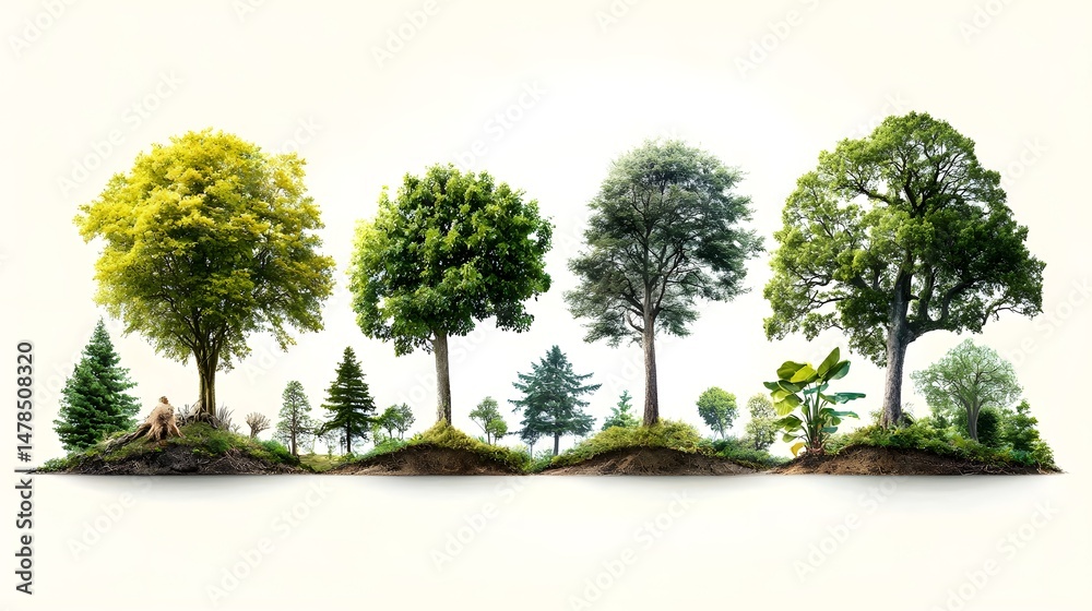 Forest Past Detailed infographic visualization displaying the alarming rate of ...