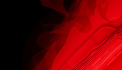 Poster - Abstract Red and Black Background