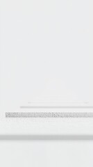 Poster - minimalist composition displaying geometric shapes and subtle textural gradations