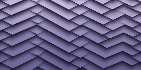 Fototapete - Abstract modern design featuring overlapping geometric shapes in shades of lavender creating a textured background.