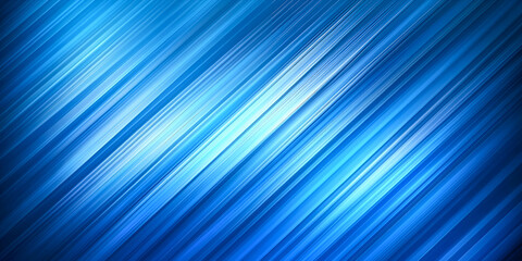Aufkleber - Abstract blue background with diagonal lines creating a sense of movement and vibrant energy for modern designs.