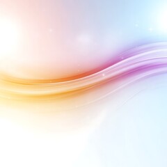 Poster - Abstract colorful wavy background