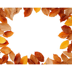 Poster - An autumn leaves frame, perfect for adding a seasonal touch to any project