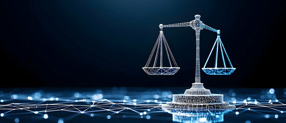 Poster - Abstract Digital Justice Scales