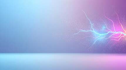 Poster - Abstract Neon Light Explosion Background