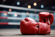 © Emanuel - Boxing gloves on boxing ring