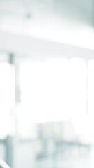 Poster - Face, smile and walking with business woman in lobby of office for start of career or job. Corporate, internship and opportunity with happy employee in workplace hallway for professional development