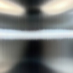 Poster - Brushed metal texture close up shot showing vertical lines and light reflection for industrial design or background use