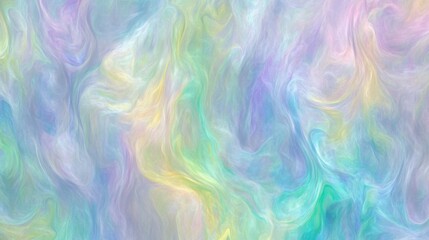 Poster - Pastel Swirls Abstract Background Image with Dreamy Texture and Soft Colors for Creative Projects and Design Elements