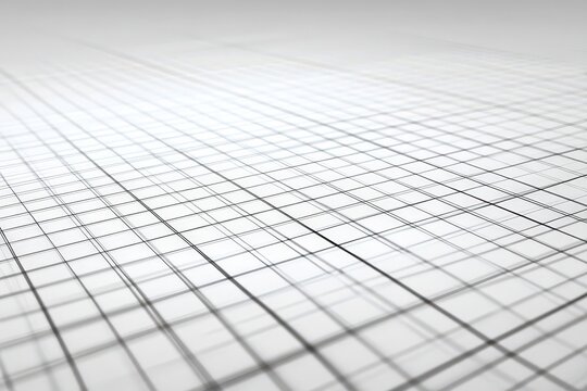 Abstract perspective grid design with lines and squares.