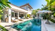 © megatron - Tropical modern villa with pool